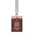 MLID07 - Durable printed laminated paper ID badges (100x70mm)