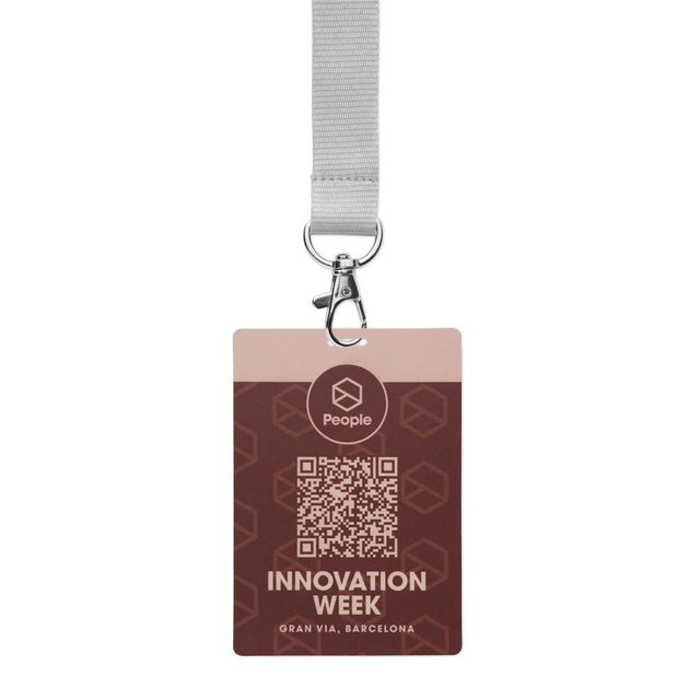 MLID07 - Durable printed laminated paper ID badges (100x70mm)