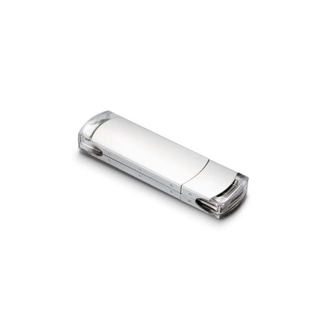 MO1007 - Rectangluar 2.0 or 3.0 metal USB flash drive. 1 to 64GB.