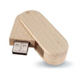 MO1055 - Wooden 2.0 or 3.0 USB flash drive. 1 to 64GB.