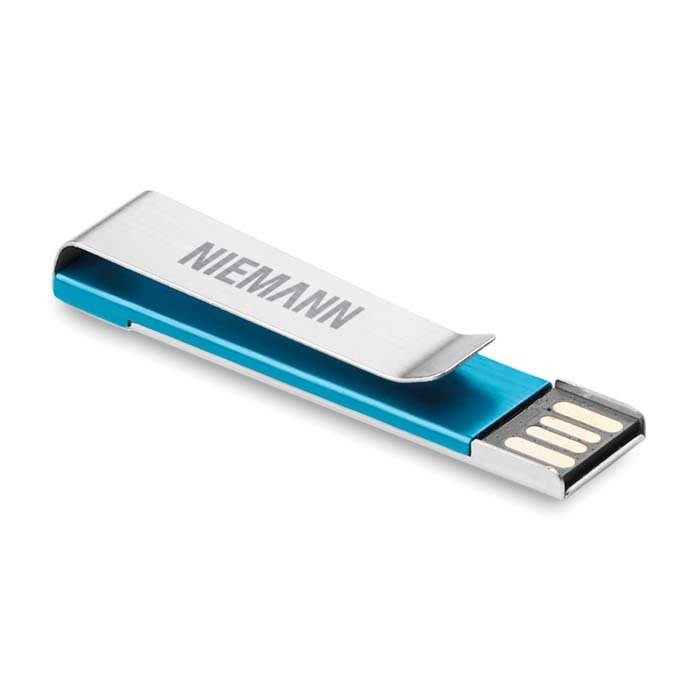 MO1108 - Clip on 2.0 USB flash drive. 1 to 64GB.