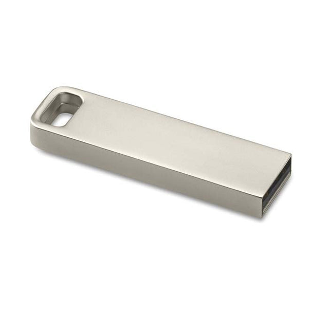 MO1112 - Mini zinc alloy 2.0 or 3.0 USB Flash Drive. 1 to 64GB.