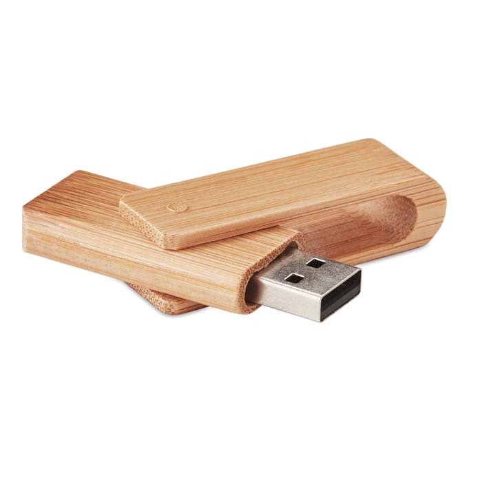 MO1202 - Bamboo 2.0 or 3.0 USB flash drive. 1 to 64GB.