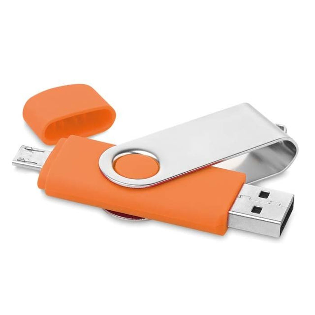 MO6001 - On The Go 2.0 USB flash drive (micro usb, Android only). From 1 to 64GB.