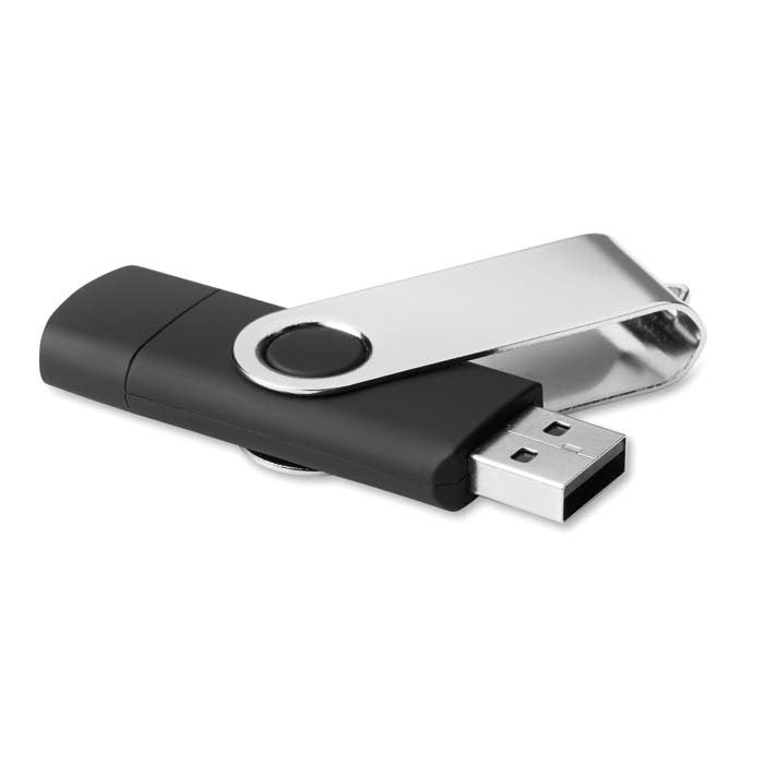 MO6004 - On The Go 2.0 or 3.0 USB flash drive (Type-C). From 1 to 64GB.
