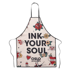 MPAP07 - Full colour waterproof adjustable apron in 100gsm
