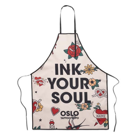 MPAP07 - Full colour waterproof adjustable apron in 100gsm