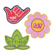 MPAT12 - Embroidered patch with laser-cut border
