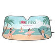 MPCS14 - All over printed car sunshade