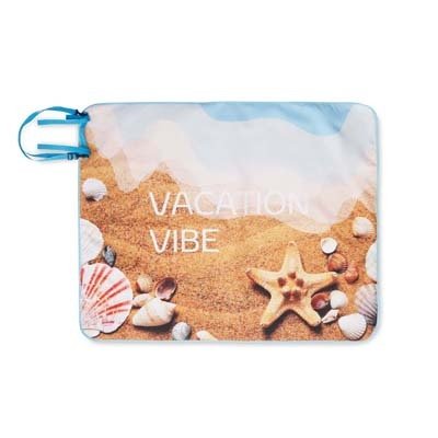 MPPB02 - Padded full colour picnic blanket with handle. Far East production. From 250 pcs