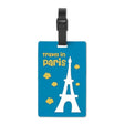 MT1001 - Soft PVC luggage tag in your 2D design (65x104mm)