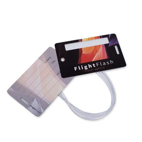 MT1004 - Full colour hard PVC lugage tag