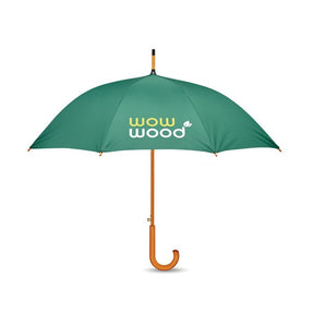 MU3006 - 23", Wooden umbrella. Auto open