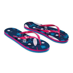 MU5002 - Double layer beach slippers: leave your logo footprints in the sand 