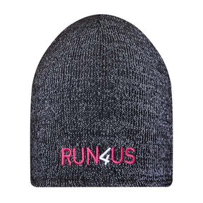 MW1009 - Double layer acrylic beanie with reflective threads