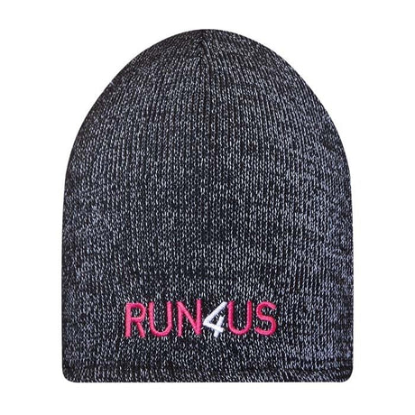MW1009 - Double layer acrylic beanie with reflective threads