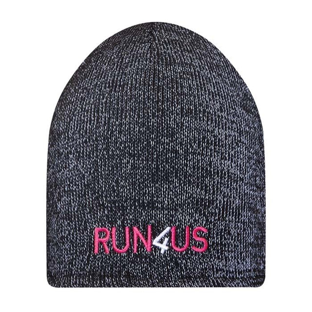 MW1009 - Double layer acrylic beanie with reflective threads