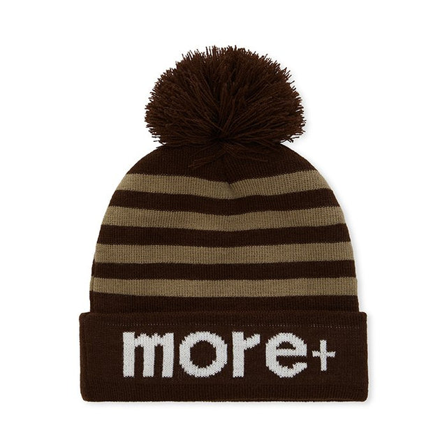 MW1010 - Acrylic custom pattern jacquard cuff beanie with pompon. Up to 6 colours included!