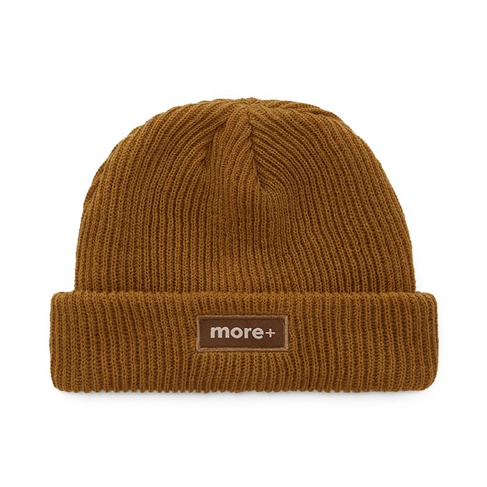 MW1018 - Double layer ribbed fisherman beanie in acrylic with low cuff.