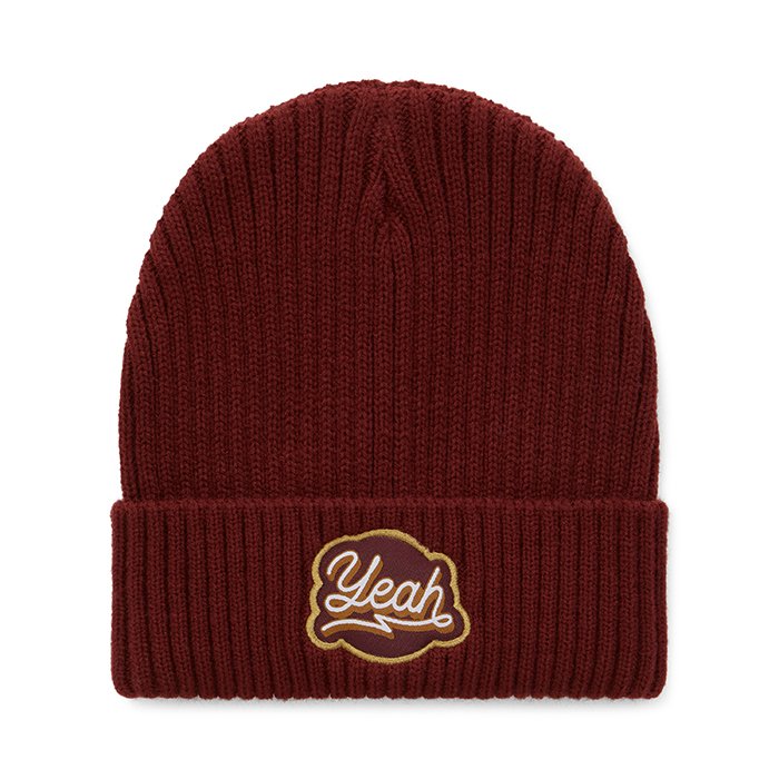 MW1022 - Classic ribbed acrylic cuff beanie.