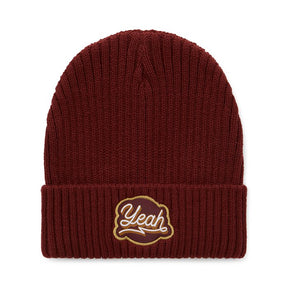 MW1022 - Classic ribbed acrylic cuff beanie.
