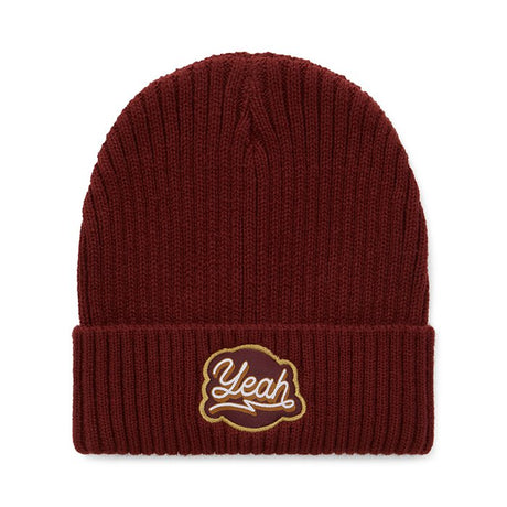 MW1022 - Classic ribbed acrylic cuff beanie.