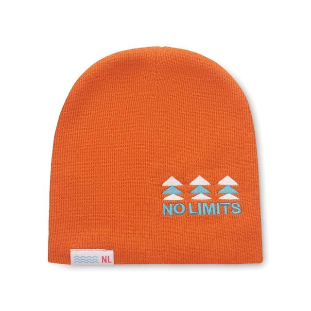 MW1101 - Single colour, double layer rPET beanie