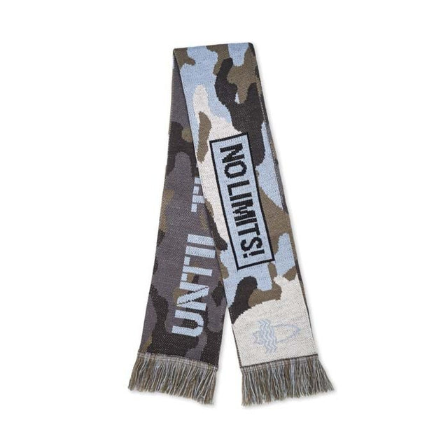 MW2007 - Double layer acrylic jacquard scarf with in your multicolour custom design