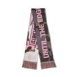 MW2107 - Double layer rPET jacquard scarf with in your multicolour custom design