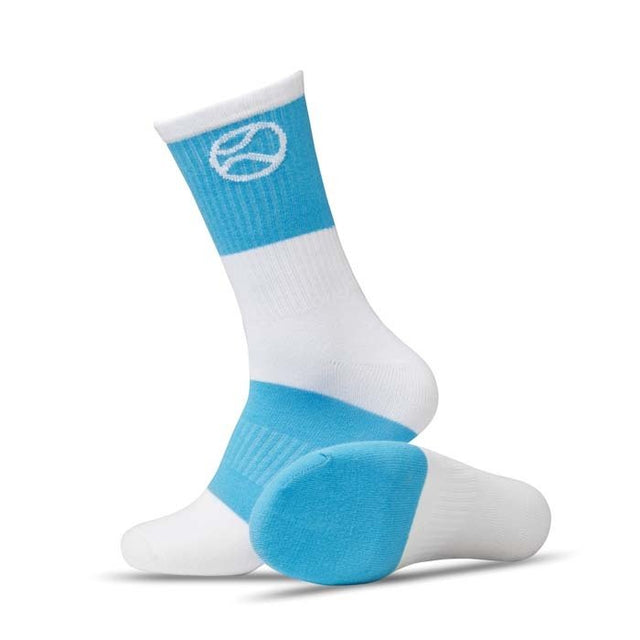 MWCS28 - Trendy cotton 360° arch support tennis socks in your design.