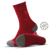 MWCS30 - Your design knitted basketball socks with 360° arch support.