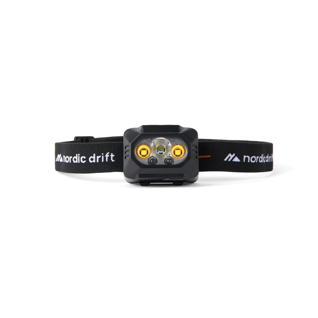 Nordic Drift Everest high performance dual battery headtorch