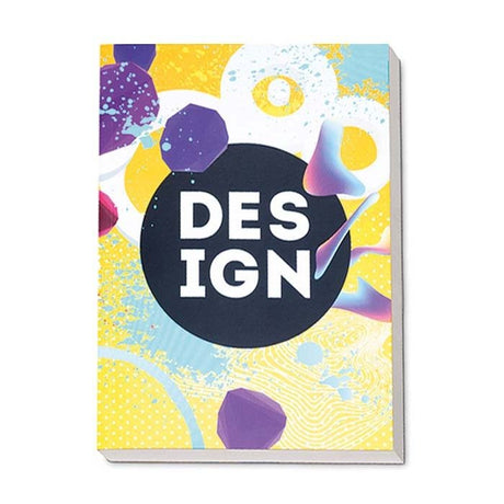 NOPCA5 - A5 paper soft cover notebook with your design printed sheets