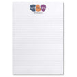 NPADA5 - A5 size writing pad with your design printed sheets
