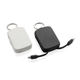 Nexo RCS keychain 2000 mah powerbank with integrated cables