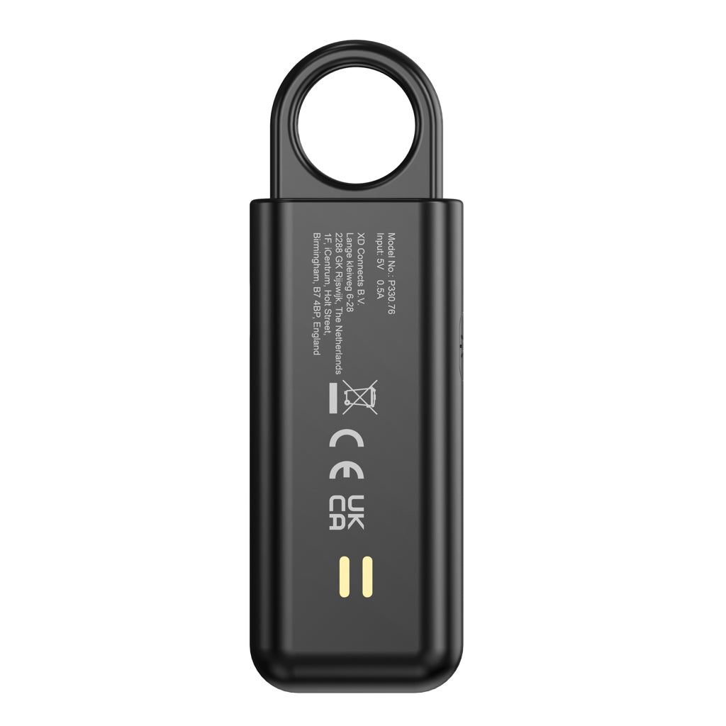 Safio RCS re-chargeable emergency alarm with SOS function