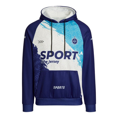 SG1042 – Raglanu kapuciņš ar kabatu, apdrukāts sublimācijas tehnikā, 280 g