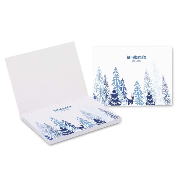 SNS200 - Paper soft cover with 100 printed sticky notes