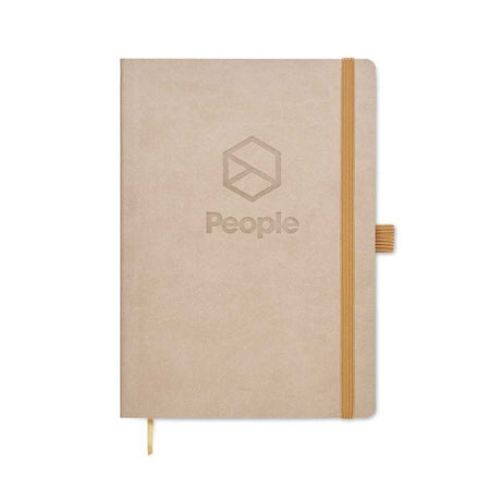 SOPUA5 - A5 size PU-leather soft cover notebook with your design printed sheets