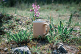 Ceramic Mug With White Rim
