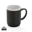 Ceramic Mug With White Rim
