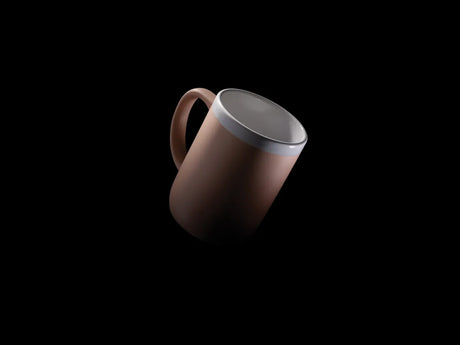 Ceramic Mug With White Rim