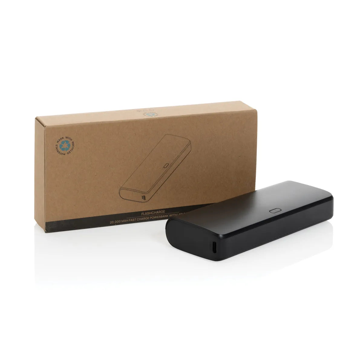 Flashcharge Rcs Rplastic 20000 mAh ātrās uzlādes powerbank