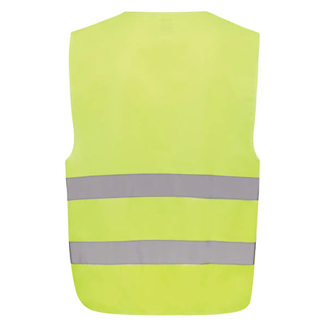 Grs pārstrādāta PET augstas redzamības drošības veste