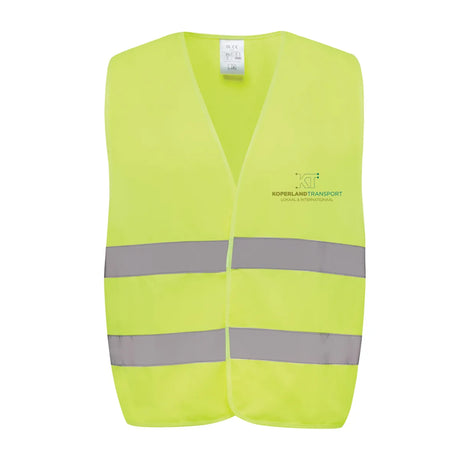 Grs pārstrādāta PET augstas redzamības drošības veste