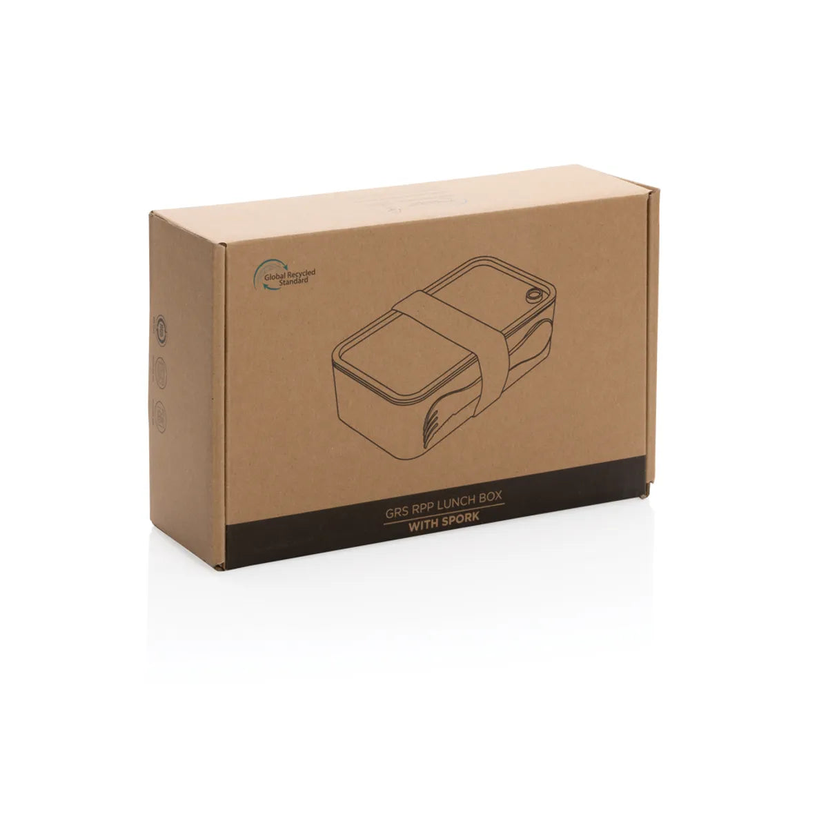 Grs Recycled Pp Lunch Box With Spork