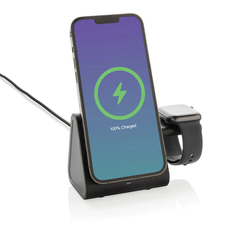 Powerbase Rcs pārstrādāta plastmasa 3-in-1 lādētājs ar Powerbank