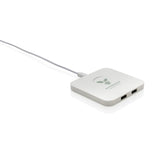 Rcs Recycled Plastic 10W Wireless Charger With Usb Ports