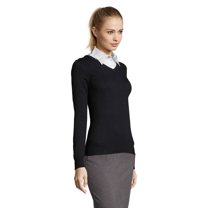 Galaxy Women V-neck Sweater