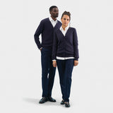 Golden Men V-neck Cardigan